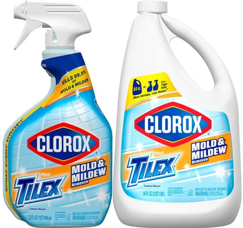 Tilex Clorox 2 Piece Set Clear 96 Fl Oz