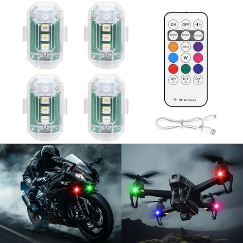 LED Wireless Strobe Lights with Remote Control