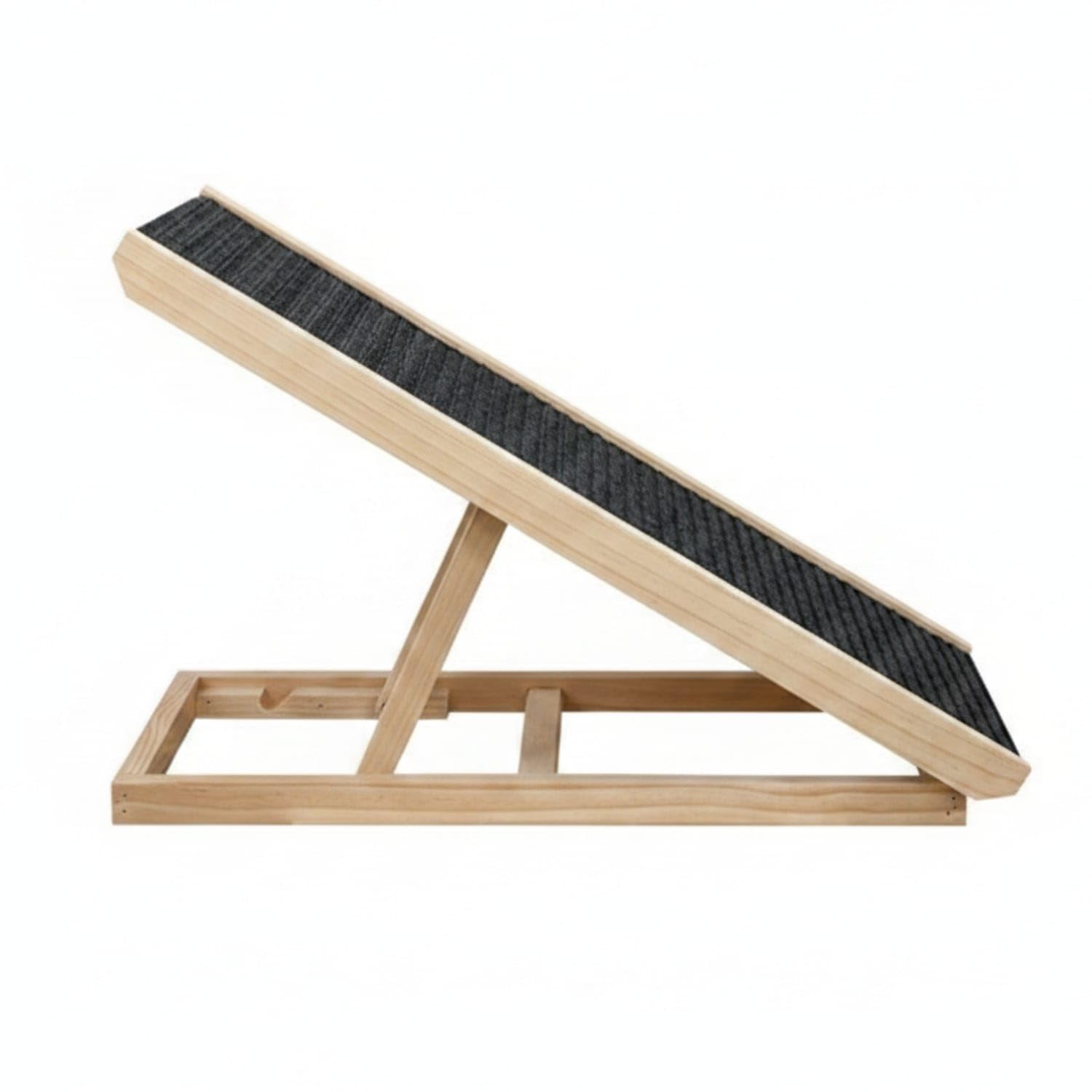 Sturdy Pet Ramp with Anti-Slip Surface Space-Saving Adjustable Dog Ramp Portable Compact for Dogs, Injured Pets, Cats, Bed, Sofa, Couch, S-image-40