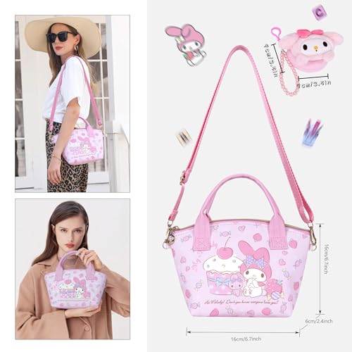 Cartoon Handbag Cute Messenger Bag Mini Small Tote Bag Synthetic leather Crossbody Bag Satchel Shoulder Purse2