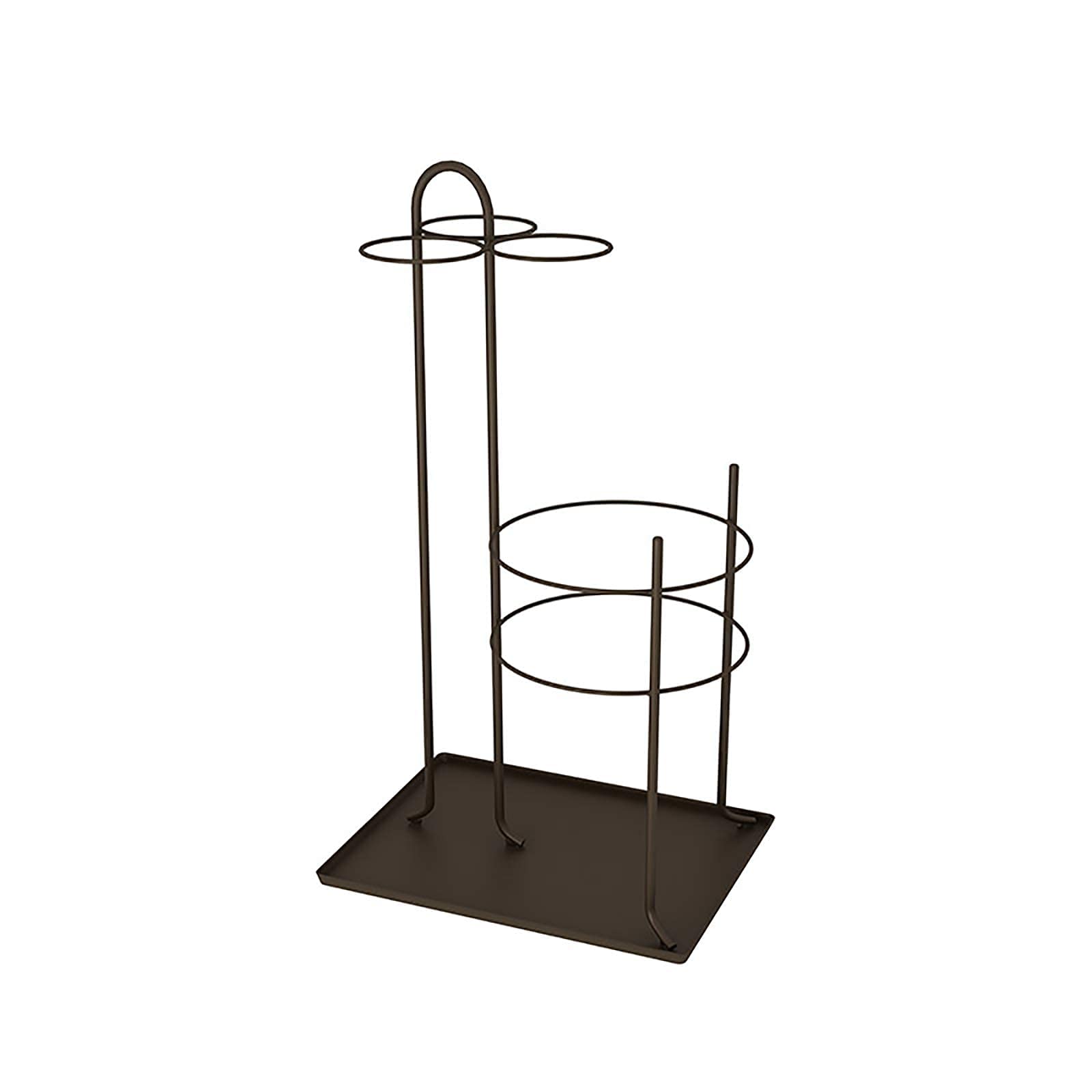 Stojaki na parasole metalowe wzornictwo vintage żelazny uchwyt na parasol na długie i krótkie parasole uchwyt 33 x 25 x 60 cm