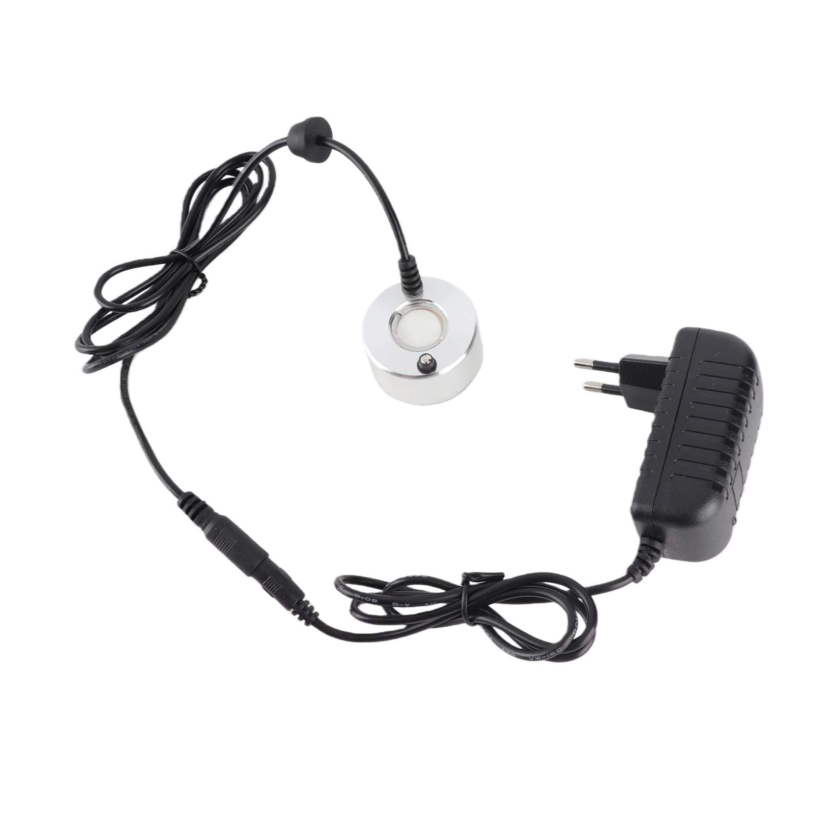 VBESTLIFE Umidificatore ad Aria atomizzatore per Fontana per nebulizzatore ad ultrasuoni da 24 V con nebulizzatore con Adattatore per fontane Interne o Esterne, Giochi d'Acqua e Uso Ufficio.(EU Plug)