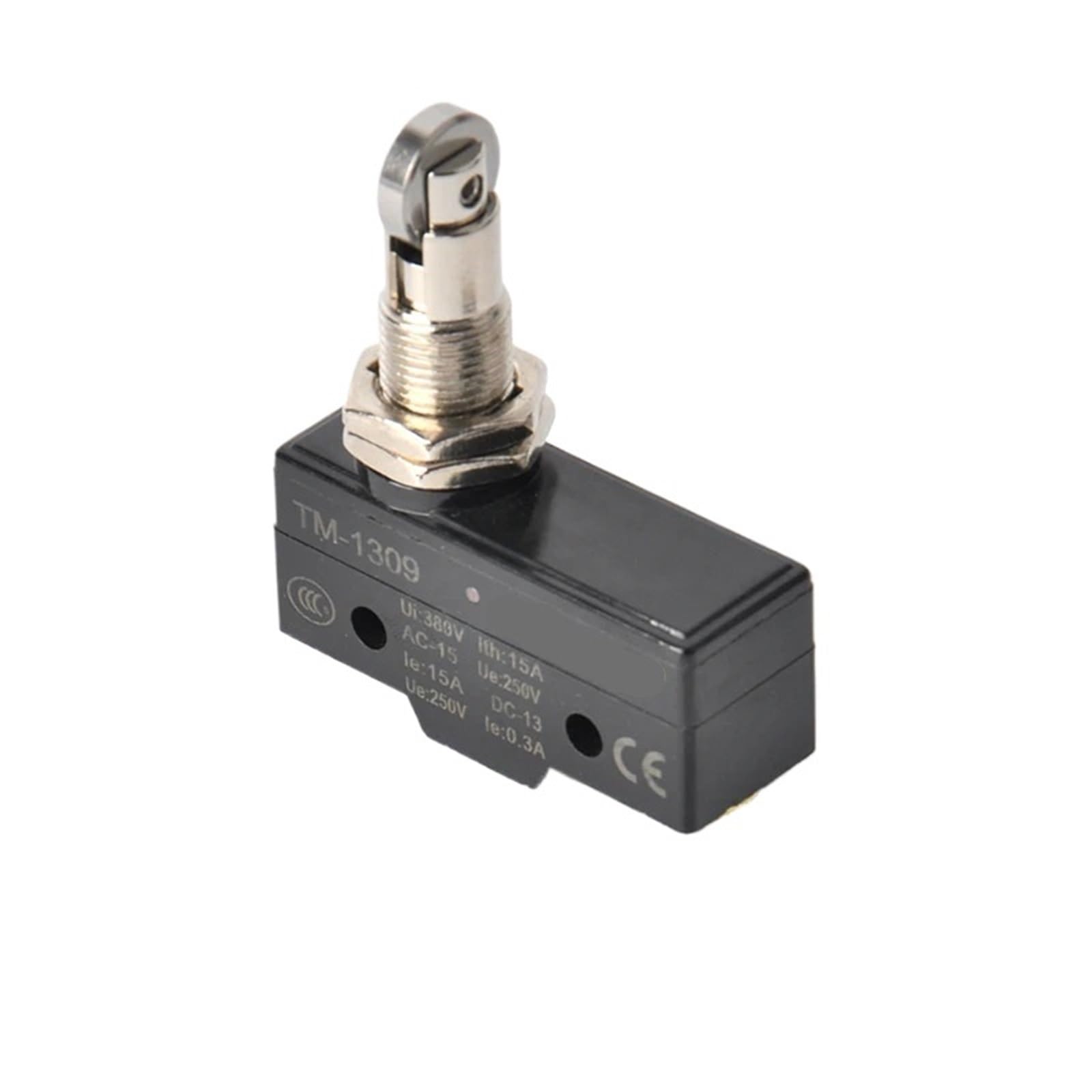 Interruptor de límite TM-1309 (reemplaza LXW5-11Q2), microinterruptor de recorrido de rueda rodante, 1NO1NC, contacto plateado, 380 V, 15 A