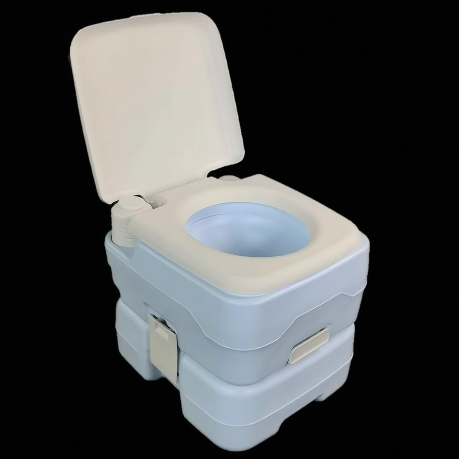 Ronyme Inodoro Portátil con Móvil | Compacto, Fácil Limpiar, Inodoro Químico Portátil, para Camping, Viajes en Coche, Barcos, Campistas, 10L