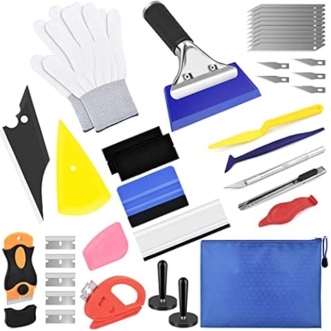BROTOU 16 Pack Car Window Tint Kit Cover