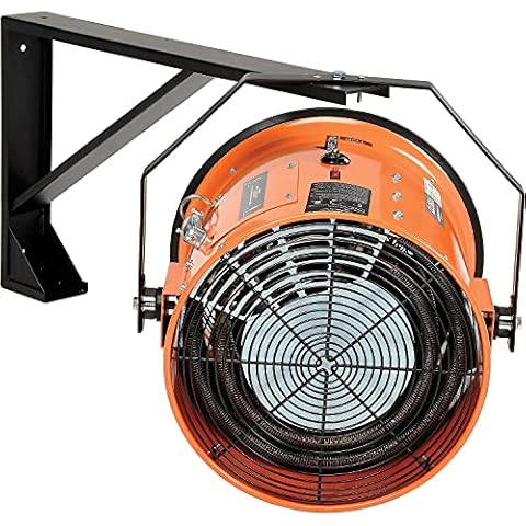 Global Industrial Electric Wall Mount Salamander Heater, 240V,15 KW, 1 Phase, 51180 BTU Cover