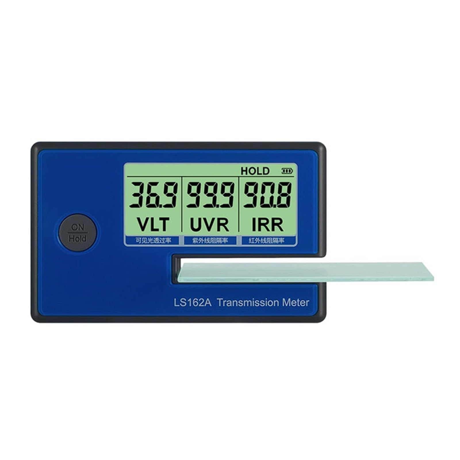 Tint Meter, Film for Car Window Transmission Meter,Window Tint Meter,162A Filmed s Tester,UV IR Rejection Meter,Tinted Film Tester