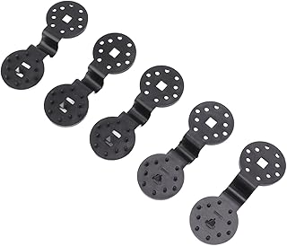 40 Peças de Clipes de Pano de Sombra, Clipes de Fixação de Rede de Guarda-sol, Clipes de Pano de Guarda-sol Reutilizáveis, Clipes de Plástico Redondos para Guarda-sol, para Rede