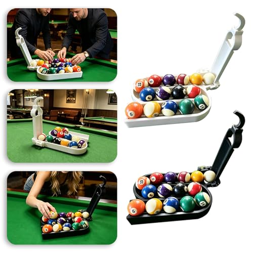 Support d'entraînement de billard imprimé en 3D 15 balles
