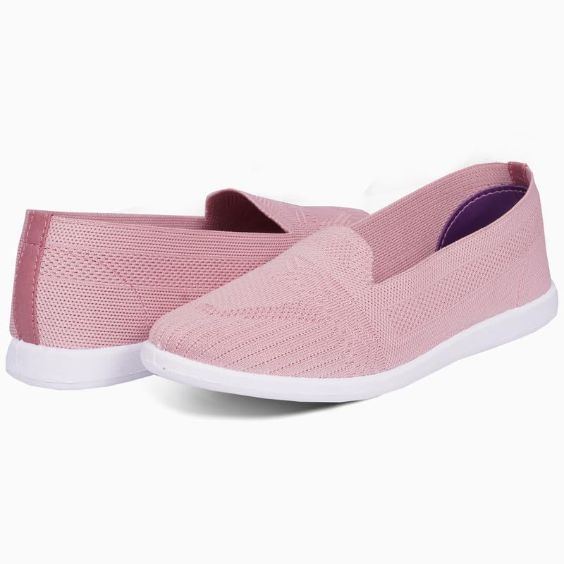 Liberty Flexible Memory Foam Women's Shoes for Walking Gym Training, Casual, Sports, Lightweight Athletics Slip-On Running Sneaker for Ladies and Girls 4 51n FOATmqL