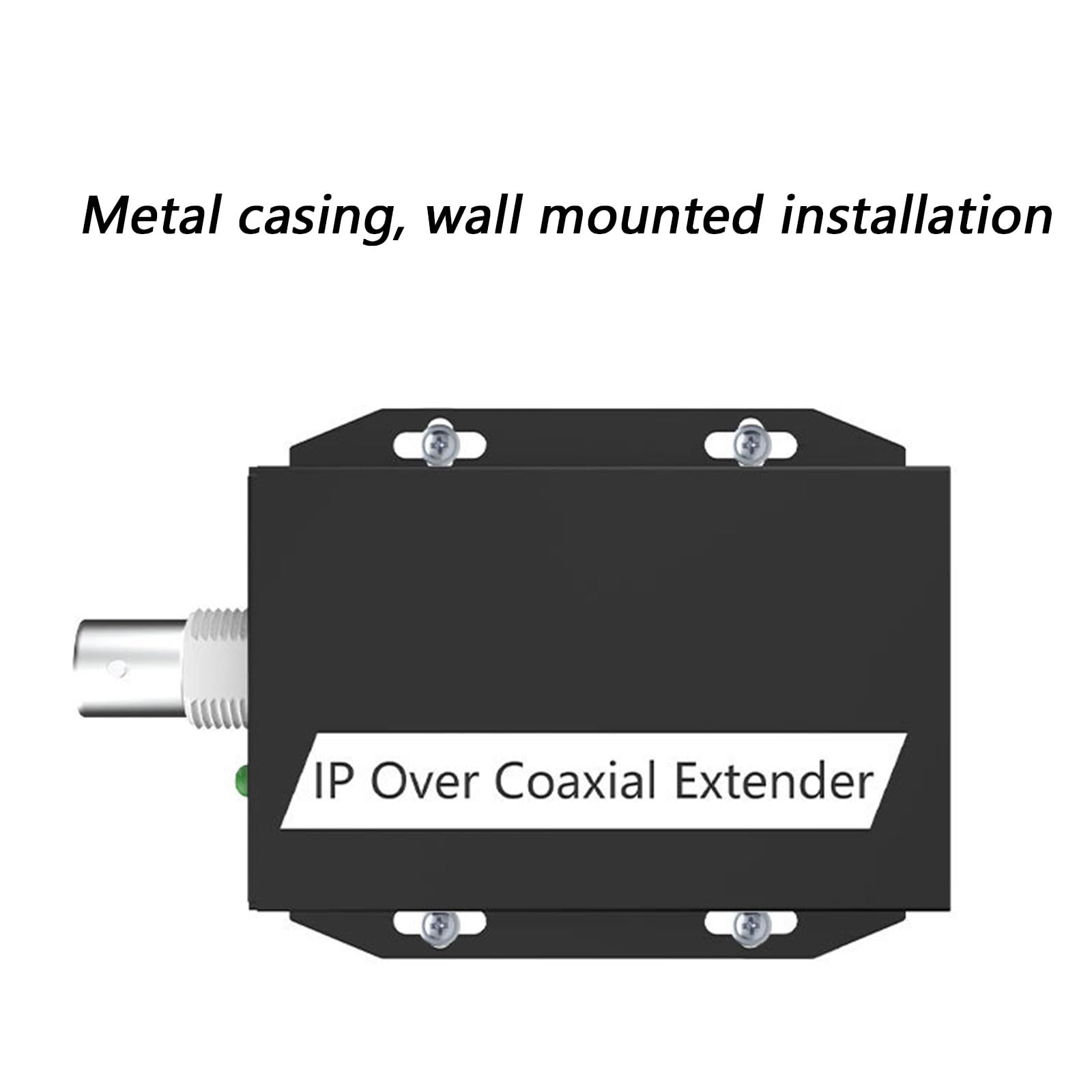 Überlegene Metall Koaxial zu Ethernet Übertragungseinheit für erweiterte Datenübertragung Arbeitsplatz und in Produktionsanlagen Fortschrittlicher Koaxial zu Ethernet für verbesserte