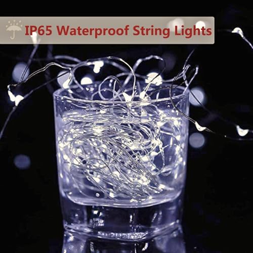 Image of One94Store Fairy Curtain String Lights for Wall Decoration, USB Powered 300 LED's, 8 Flashing Modes, Window Backdrop Lights for Bedroom, Party, Diwali, Christmas - (3x3 Meter) White