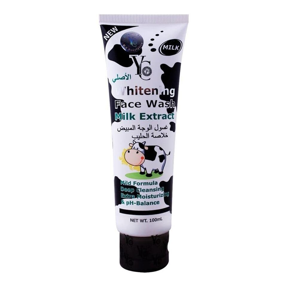 YC WHITENING MILK EXTRACT FACE WASH 100GM