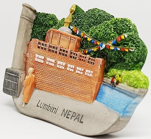 Image of Lumbini Fridge Magnet - TSC 4202