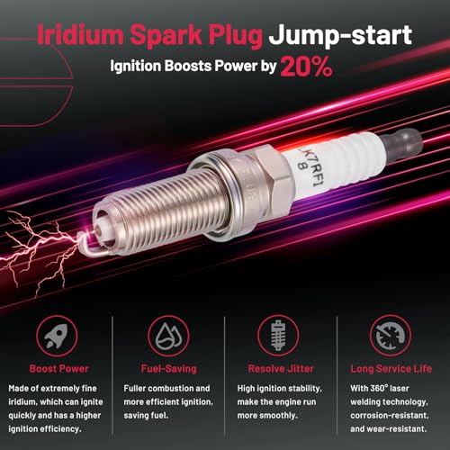 BDFHYK 6 Ignition Coil Pack UF713 and 6 Iridium Spark Plug 97390 Compatible with Acura 14-19 RLX,Compatible with Honda 13-17 Accord,13-14 Crosstour,18-19 Odyssey,16-19 Pilot Coil for GN10733 C-872 by BDFHYK - Image 9