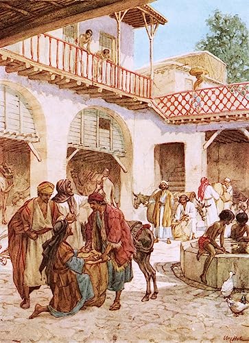 Affiche Toile Les frères de Joseph à l'auberge de William Brassey Hole Art Portrait 60x90cm
