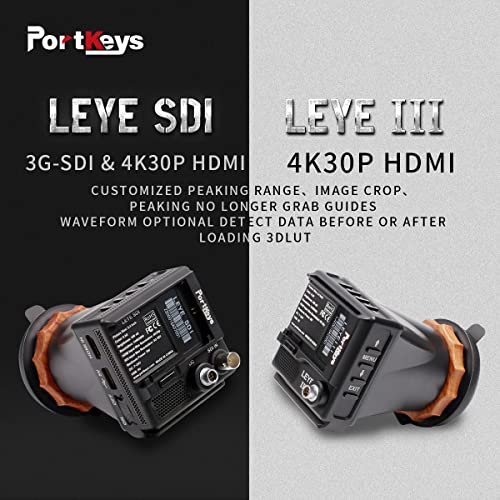 Image of Portkeys LEYE III 4K HDMI Electronic Viewfinder 2.4 Inch LCD Monitor [Adjustable +8D~-3D]