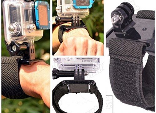 Wrist Band Arm Band for Gopro HD Hero 1 / 2/3 / 4, 3, Rollei Bullet Ski Cycling armband Bracelet - Image 3