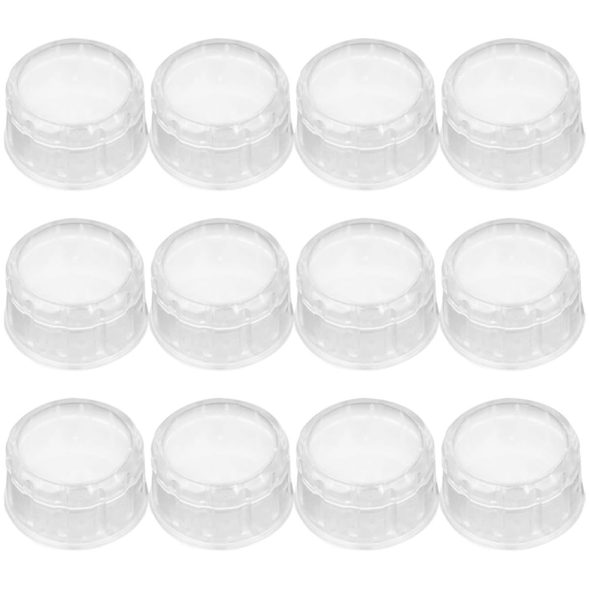 Tapas para coctelera KICHOUSE de plástico ligeras contra salpicaduras para jugos en casa, 20 uds
