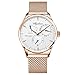 Produktbild Agelocer Herren Uhr analog Automatik mit Rosegold Armband 4101D9-RG
