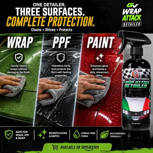 Wrap Attack Detergente sin Agua para Autos 1 Galón miniatura 3
