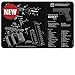 TekMat 17-Glock-G5 Glock Gen5 Handgun Mat, Black (TEK-17-GLOCK-G5)