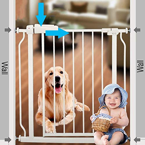 Barrières de Sécurité Escalier Ajustable 61-69.9cm | Support à Pression