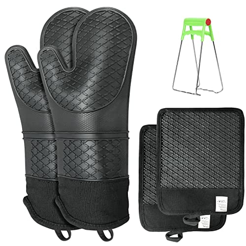 Guanti Da Cucina Anti Scivolo Guanti Antiscivolo WAFE Mini Guanti Da Forno 2 Guanti Da Cucina In Silicone Resistenti Al Calore Per Cottura A Cottura E Barbecue Taglia Unica Adatta A Tutti