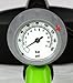 AerGun X-1000 Bike Pump – Unique AerTight Pump Head for Easiest use with Both Presta and Schrader Bicycle Pump Valves – Pressure Gauge – 160 PSI
