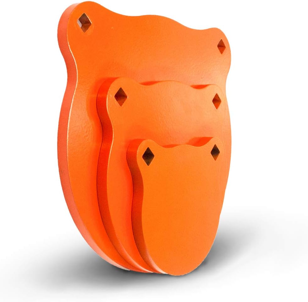 Highwild AR500 Steel Shooting Targets Combo - 4", 6", 8" Gongs - 3/8" Thick : Sports & Outdoors