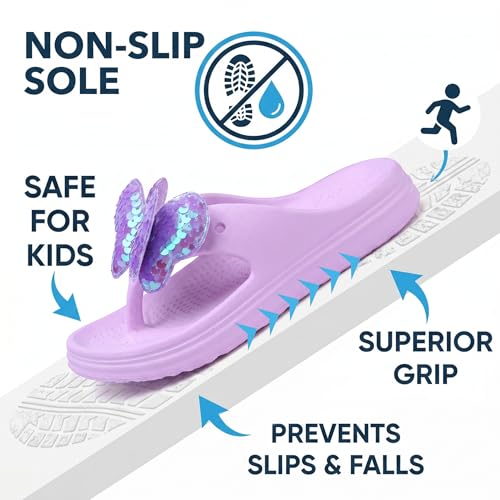 Image of Bunny Kids slides, Girls Slides Non-slip Summer Beach Pool Shoes Toddler Cartoon Slide Sandals Indoor& Outdoor Garden Slippers Shower Shoes