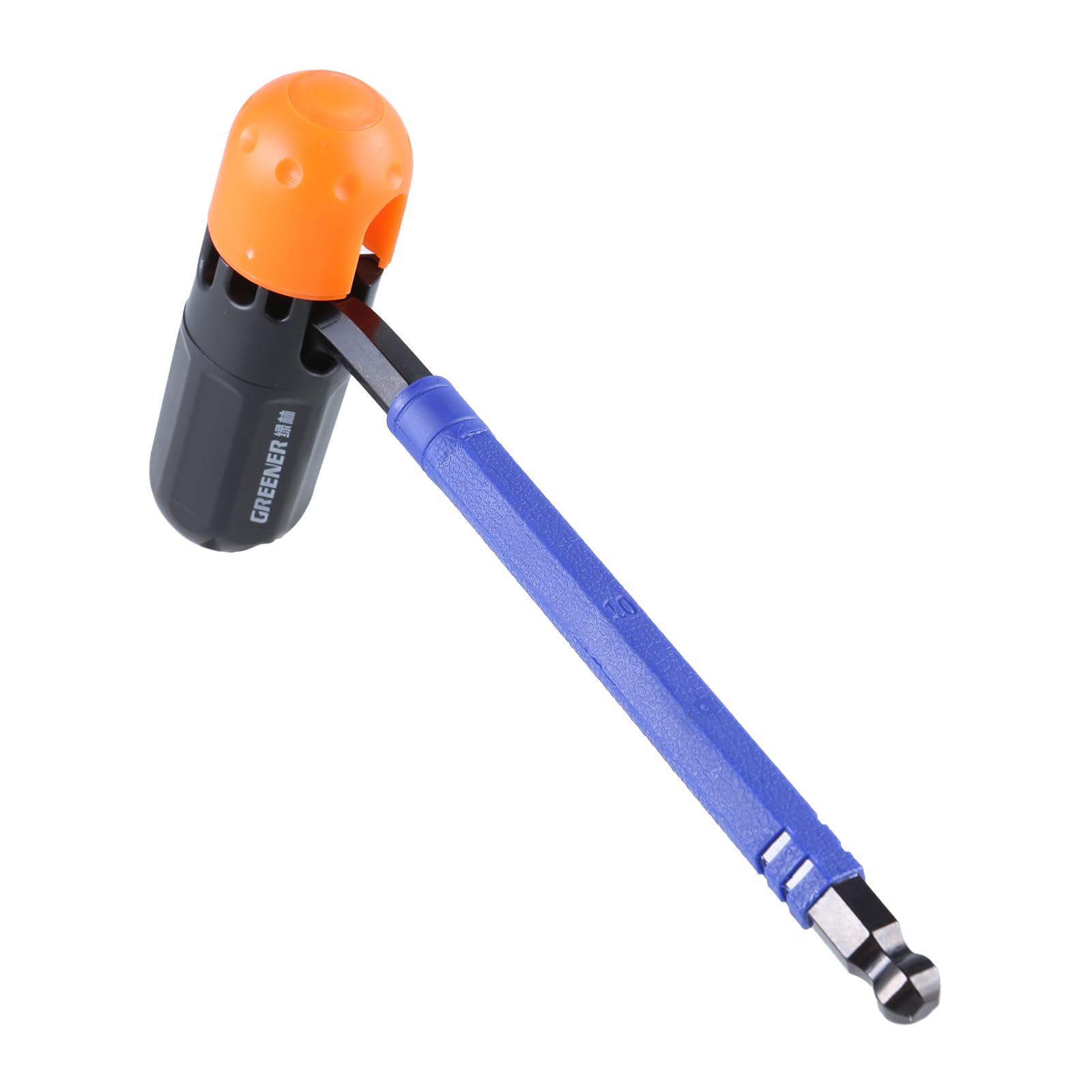 Set di 9 chiavi a brugola a brugola a forma di L con braccio lungo per riparazioni domestiche