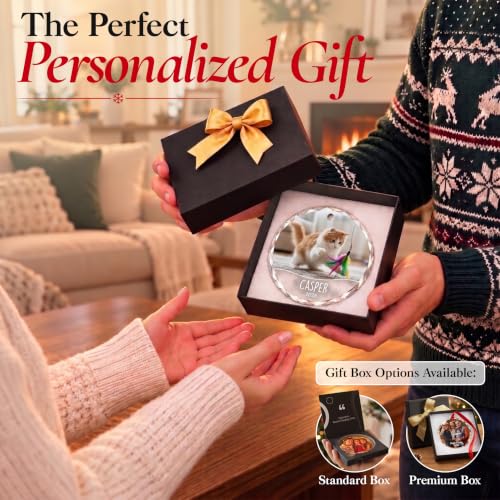 Image of Personalized Pet Christmas Ornament 2026, Custom Dog or Cat Keepsake