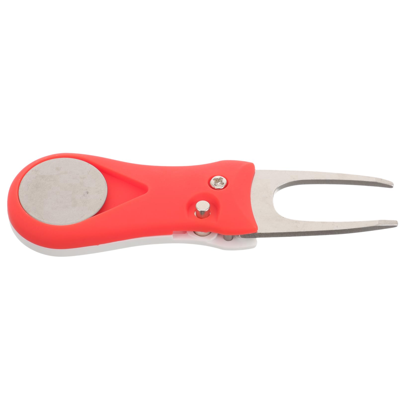 WOONEKY Portable Golf Divot Repair Tool Compact Golf Fork for Turf Repair Lightweight Durable Design for Easy Carrying and Practice