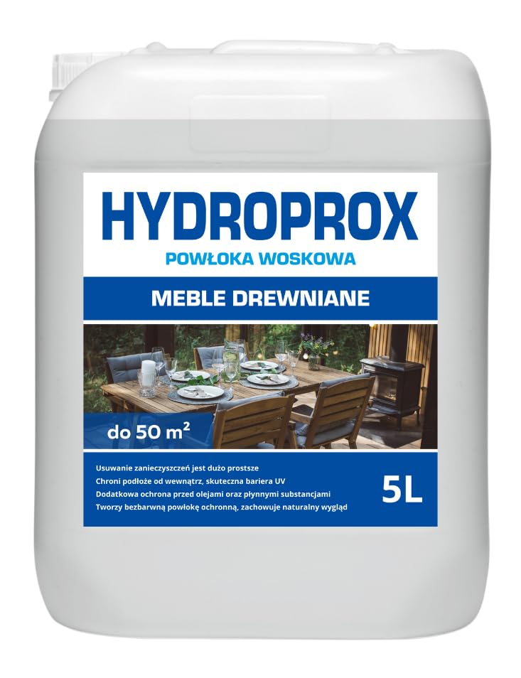 HYDROPROX powłoka woskowa meble drewniane 5l