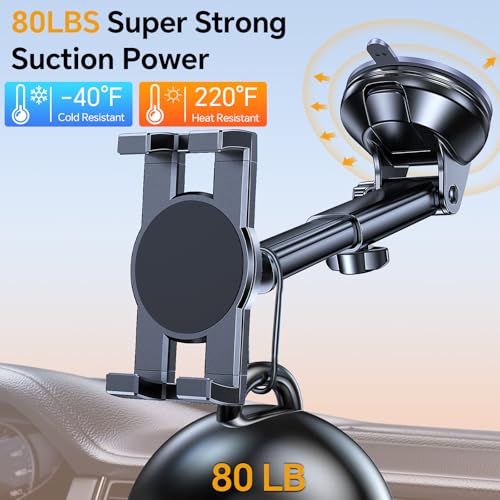 image for Coolpow Tablet Holder for Car ipad Holder for Car【Windshield+Dash】
