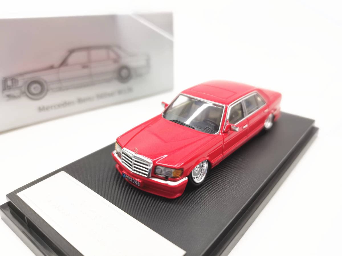 Amazon | Master 1/64 ベンツ S560 W126 560SEL RE12 | ミニカー・ダイ