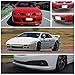ALAVENTE Universal Front Lip, Car Rubber Front Bumper Lip Side Skirt Protector Front Lip Spoiler Body Trim 8.2ft X 1.8