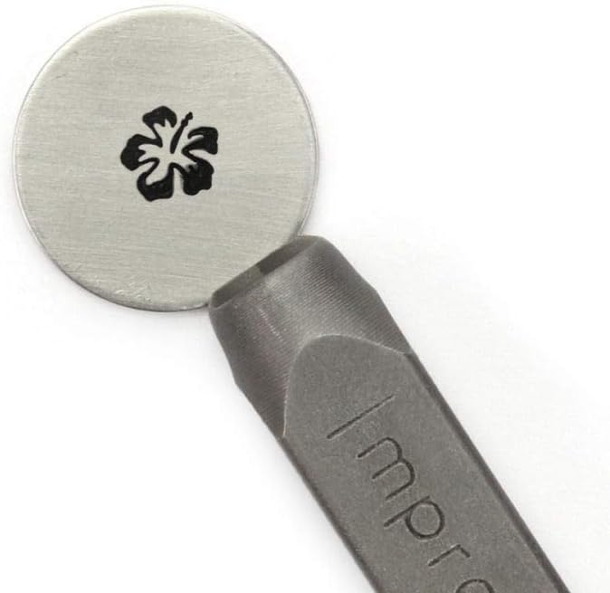 ImpressArt - Hibiscus Design Stamp (6mm)