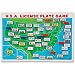 Melissa & Doug Flip to Win Travel License Plate Game - Wooden U.S. Map Game Board