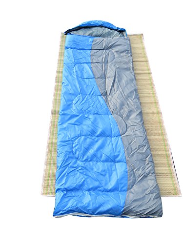 Amaze Camping Outdoor Tent Travelling Trekking Camping Gear Sleeping Bag-Blue/Grey