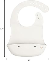 Vista 11 de green sprouts Unisex Baby Silicone Scoop Bib Especias ligeras