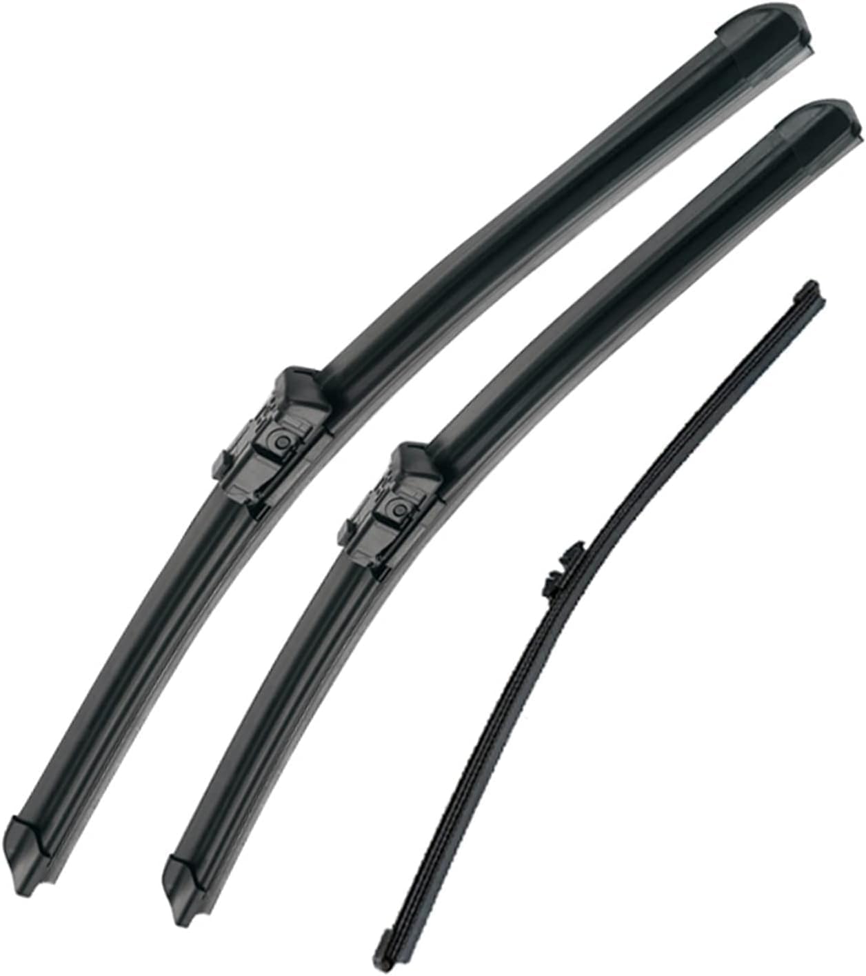 RESKIU Car Front Windshield Wiper Blade Set Replacement for Volvo XC70 2008 2009 2010 2011 2012 2013 2014 2015 2016, All Season Windscreen Wipers Quiet Easy Installation