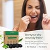 EcoYou Eco Floss Charcoal Dental Floss Refills | Mint & Candelilla Wax Biodegradable Floss (Black 4 Refills Only)