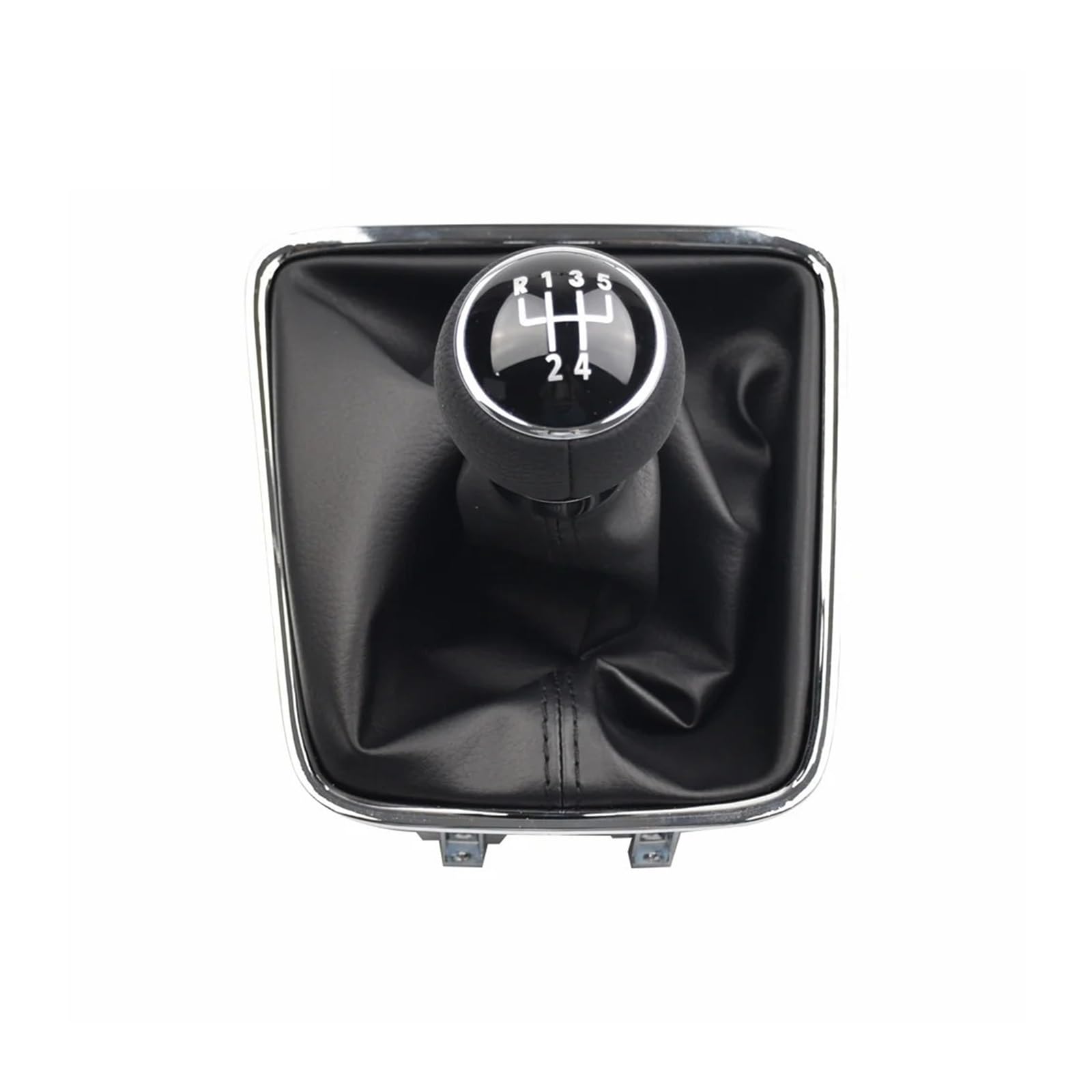 Qmtvfsrh 5 Speed Car Gear Shift Knob For Vw For Golf Plus For Tiguan 5N For Sharan For Seat For Alhambra 5/6 Speed Manual Gear Shift Knob(5 Speed)