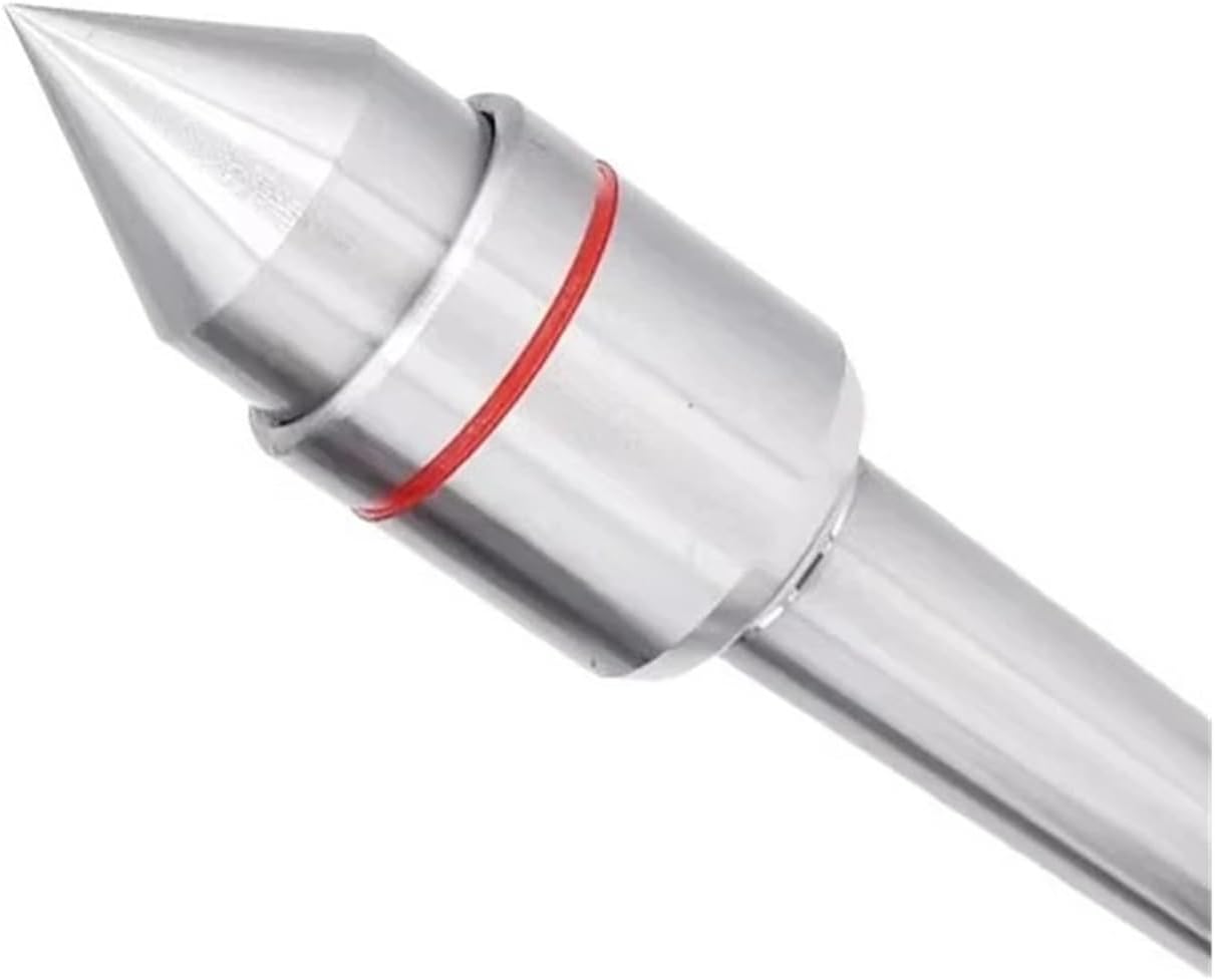 Waterproof Morse Cone Live Center M1 MT2 MT3 MT4 MT5 Rotating Thimble Morse Tapper Turning Center Lathe Tool(MTA Type,MT3)