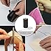 Tenn Well Waxed Thread, 328 Yards 150D 1MM Leather Sewing Waxed Thread with Needles for Leather Projects, Book Binding, Shoe Repairing, DIY Crafts (Black)