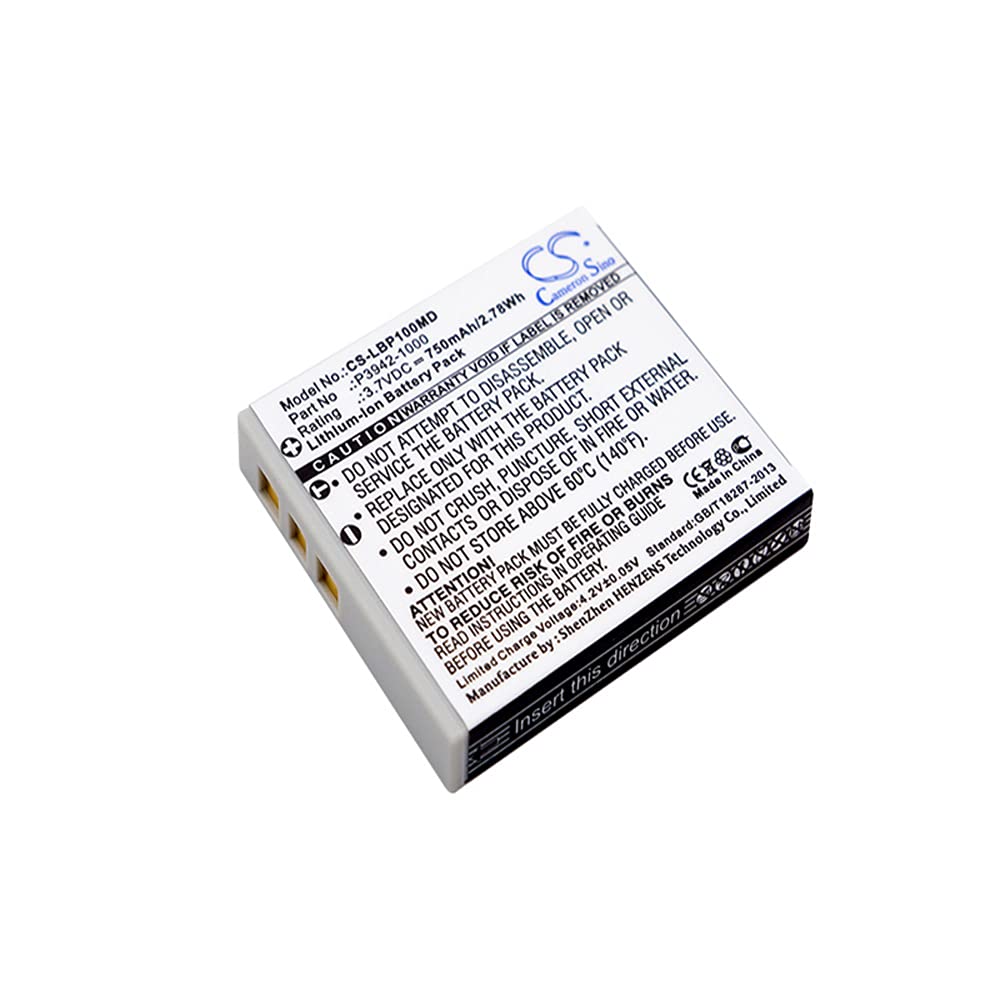 Replacement Battery for Labnet Biopette Plus 100-1000mL 3.7V/750mA