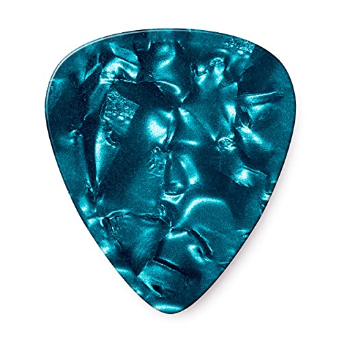 Dunlop 483 Picks GENUINE CELLULOID CLASSIC, turquoise, Thin - Les Beatles, Paul McCartney, John Lennon, RIngo Starr, George Harrison Dunlop 483 Picks GENUINE CELLULOID CLASSIC, turquoise, Thin – Image 3