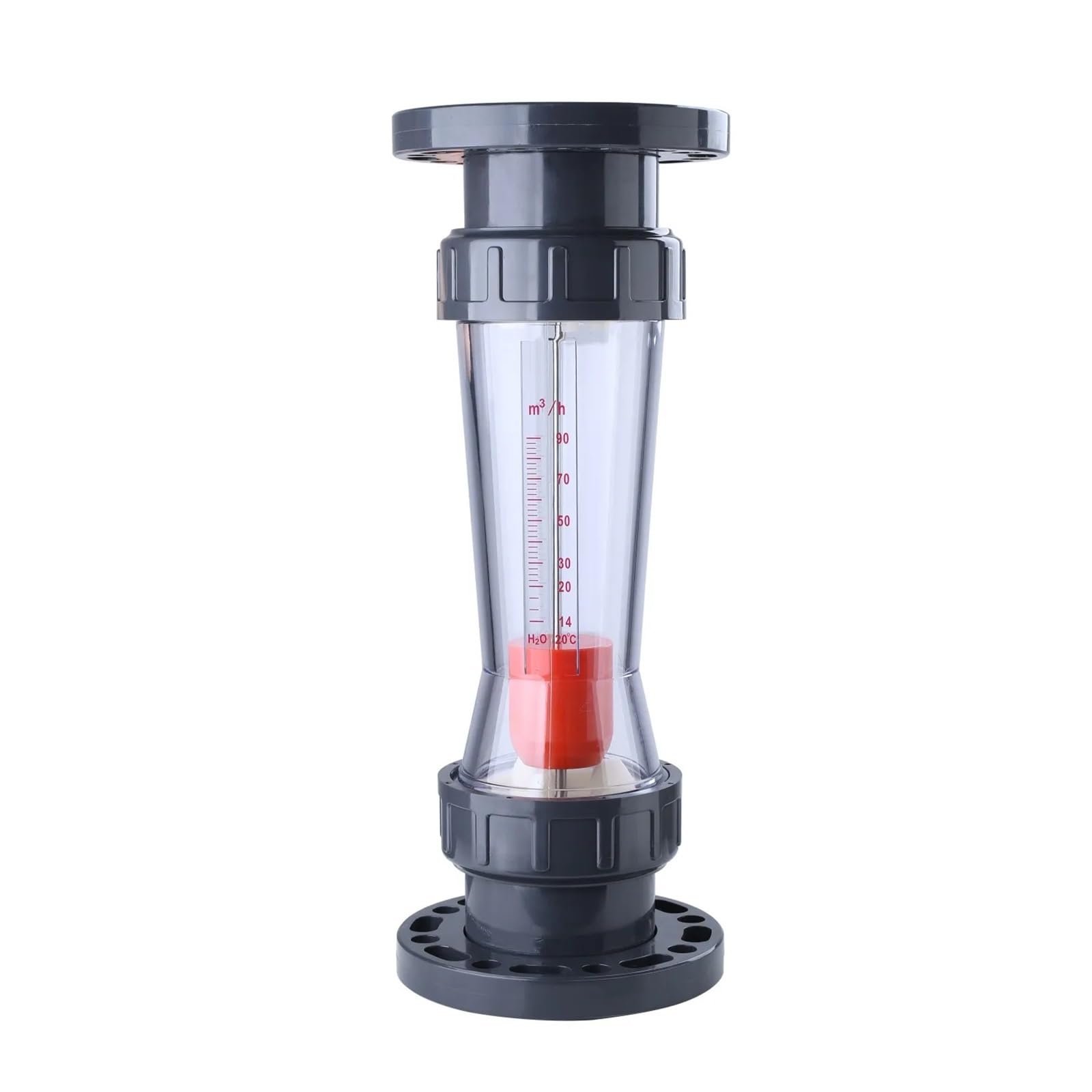 LZT-150 Long Plastic Tube Rotameter Tools Water Flows Meter Plumbing Water Rotameter(S09LF)